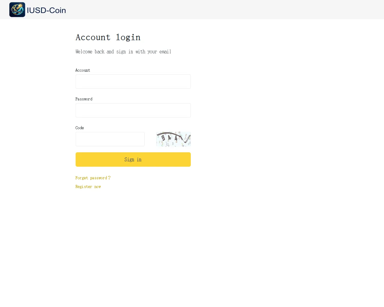 Screenshot of iusdcoin.xyz