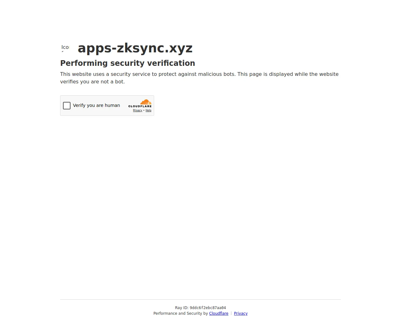 Screenshot of apps-zksync.xyz
