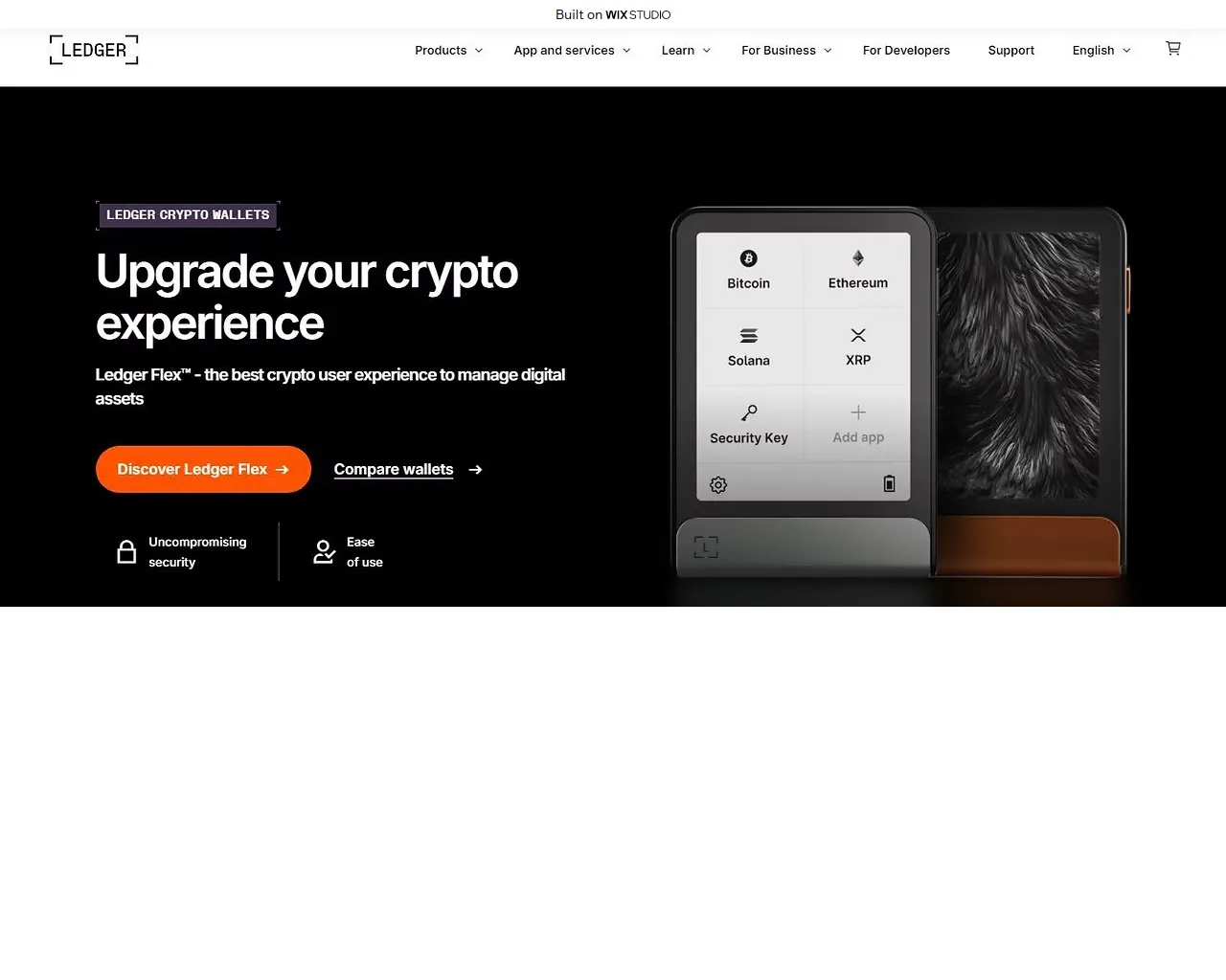 Screenshot of live-download.wixstudio.com