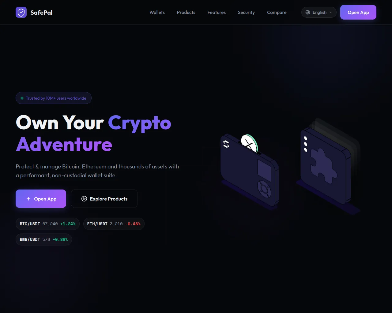 Screenshot of safepalassets.com