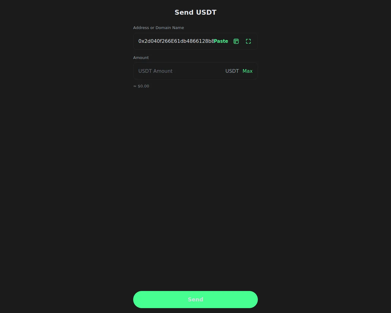 Screenshot of transfer-usdt.live