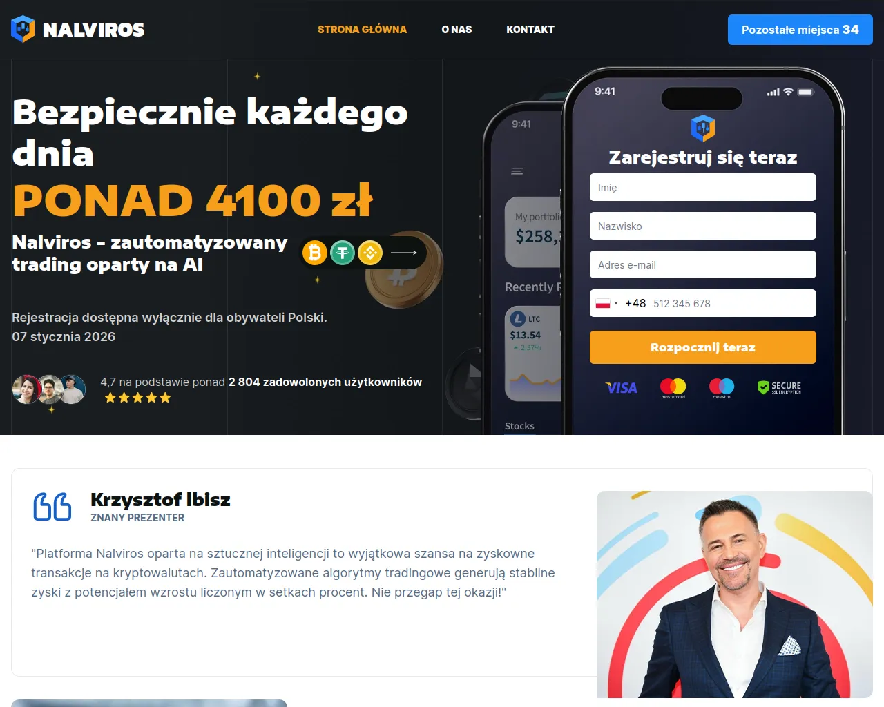 Screenshot of nalviros-pl.com