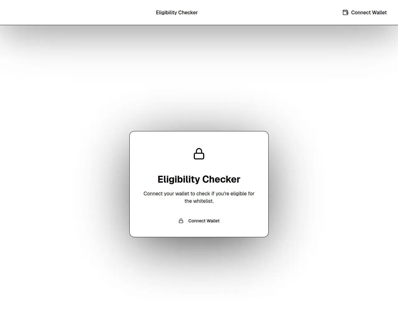 Screenshot of checker-eligibility.xyz