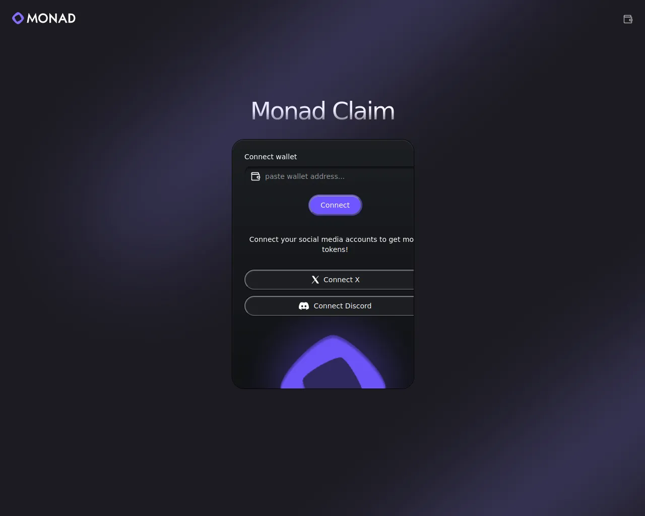 Screenshot of monclaim.pages.dev