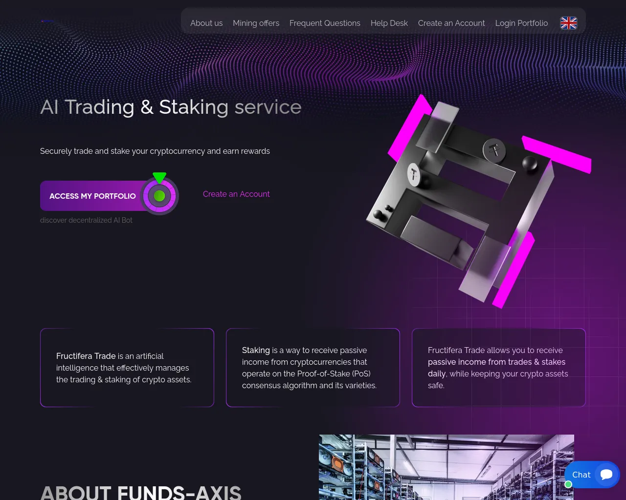 Screenshot of funds-axis.ltd