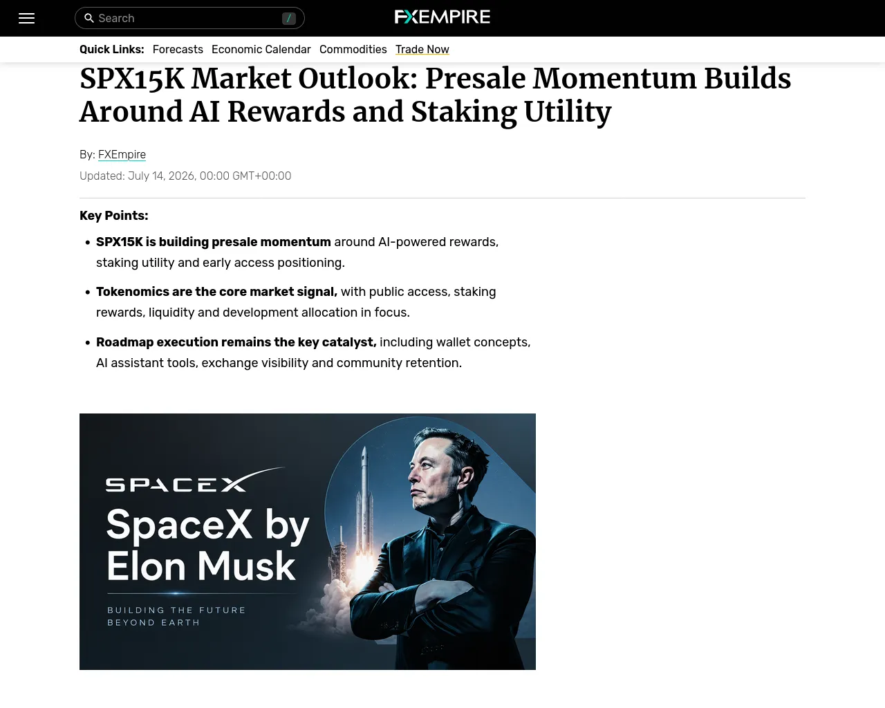 Screenshot of spx15k-fxempire.com