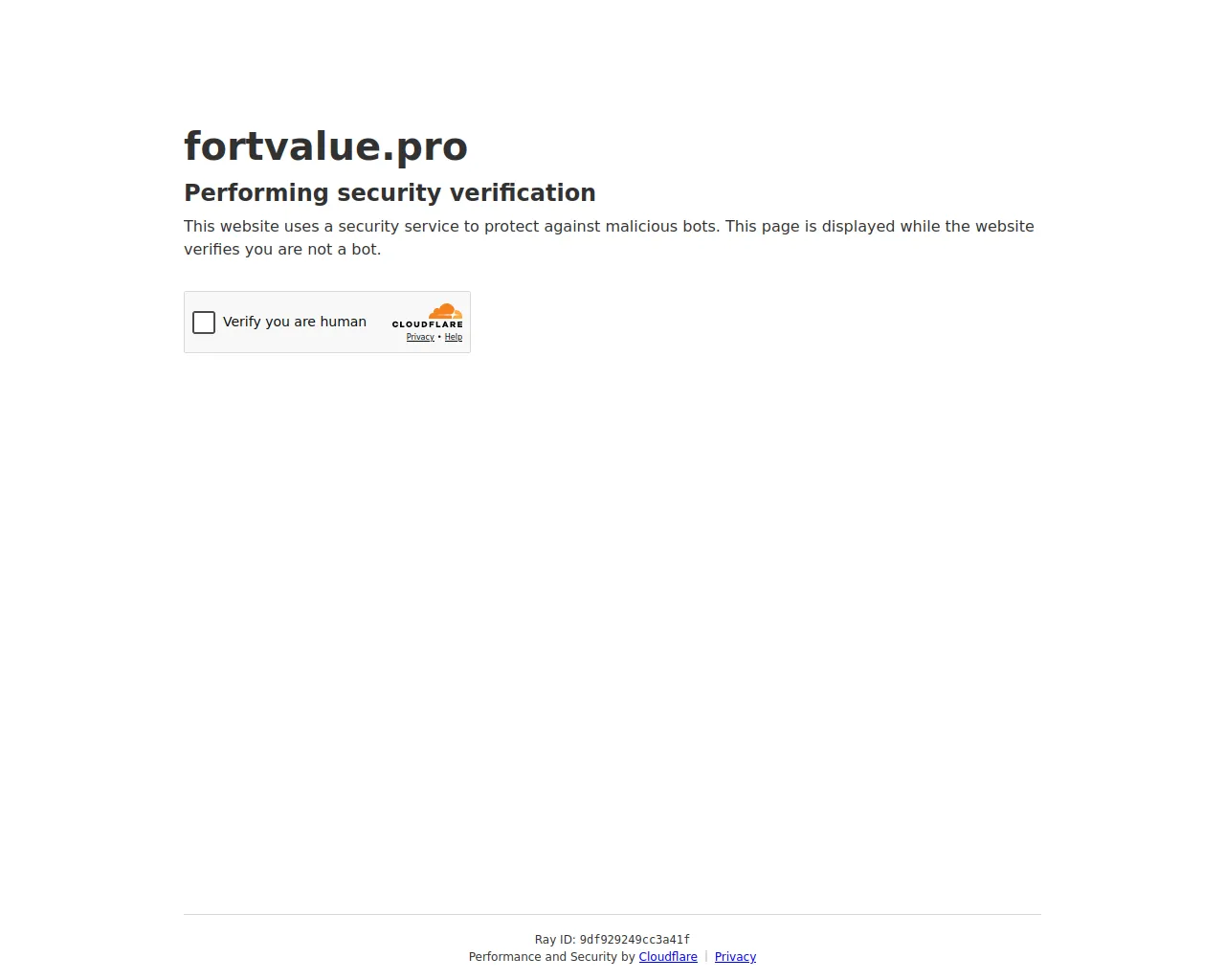 Screenshot of fortvalue.pro
