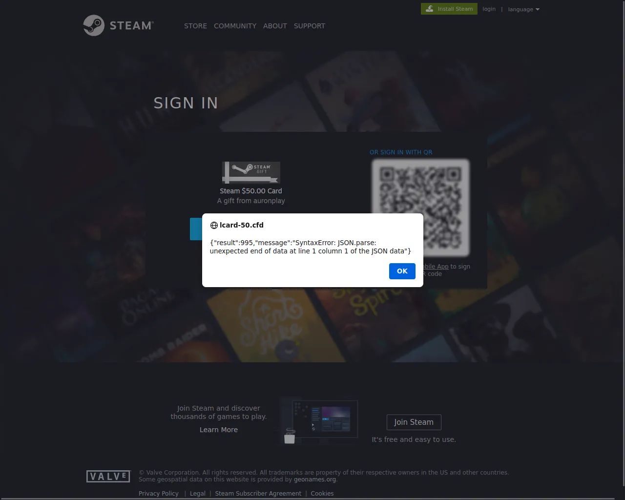 Screenshot of lcard-50.cfd