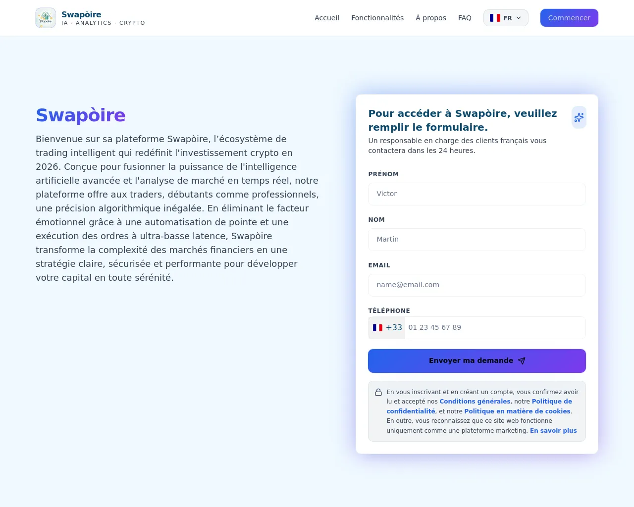 Screenshot of svapoire.net