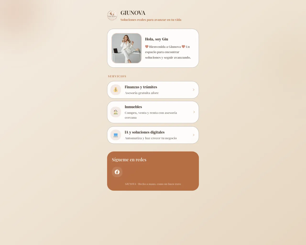 Screenshot of giunovamx.com