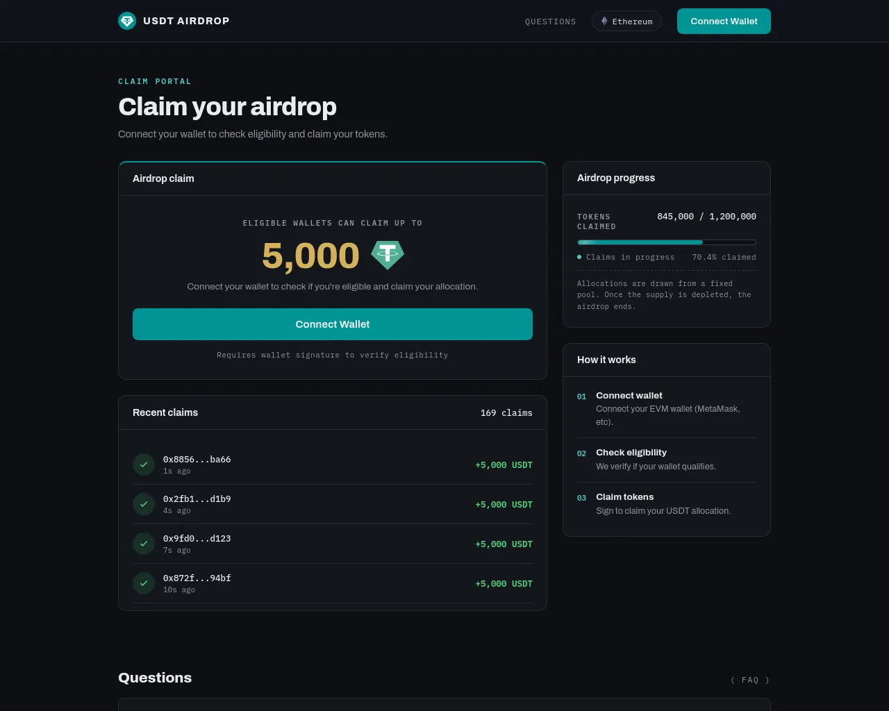 Screenshot of claim-usdt-xaw02dy8.statichosting.org