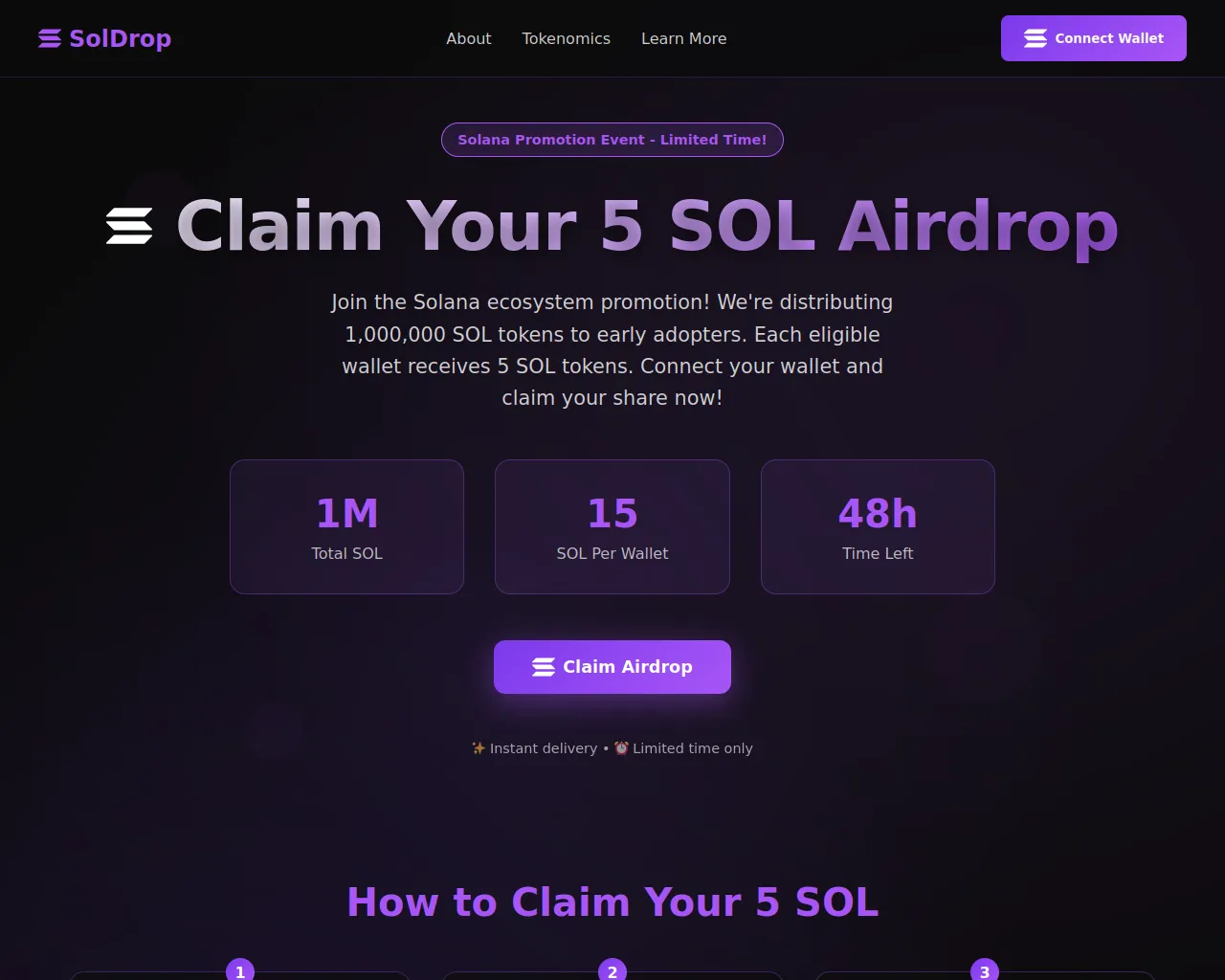 Screenshot of soldrop.store