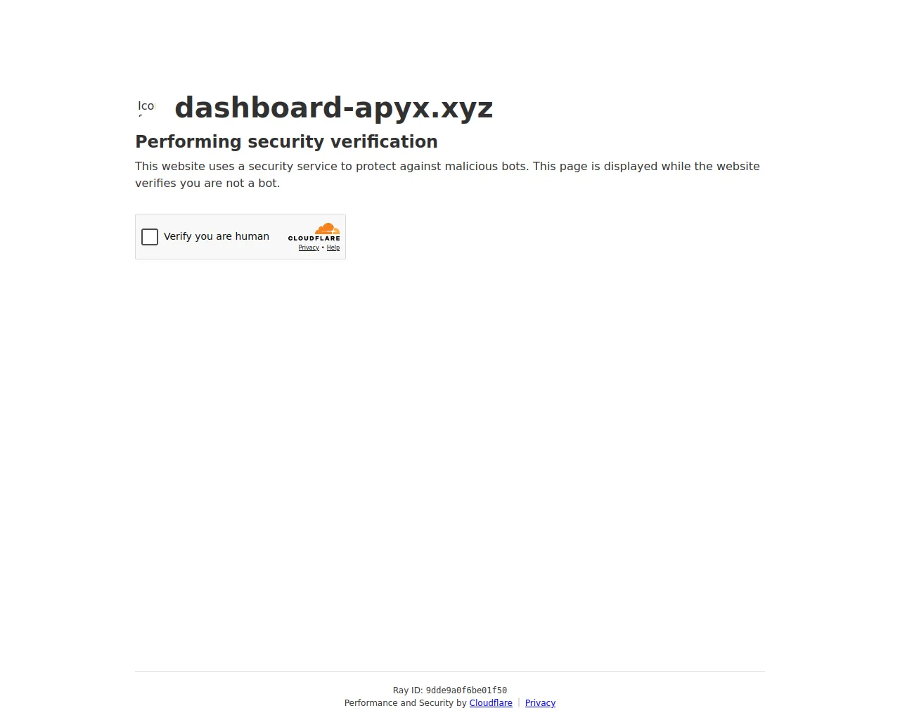 Screenshot of dashboard-apyx.xyz