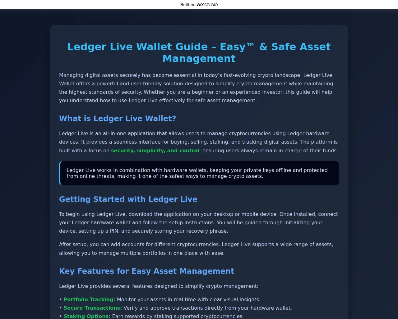 Screenshot of official-platform-us.wixstudio.com