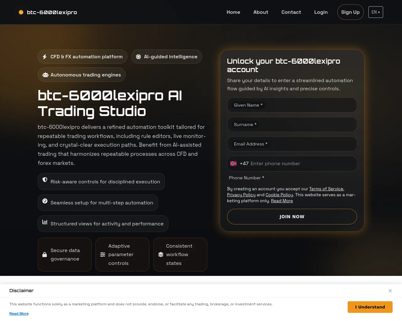 Screenshot of btc-6000lexipro.com