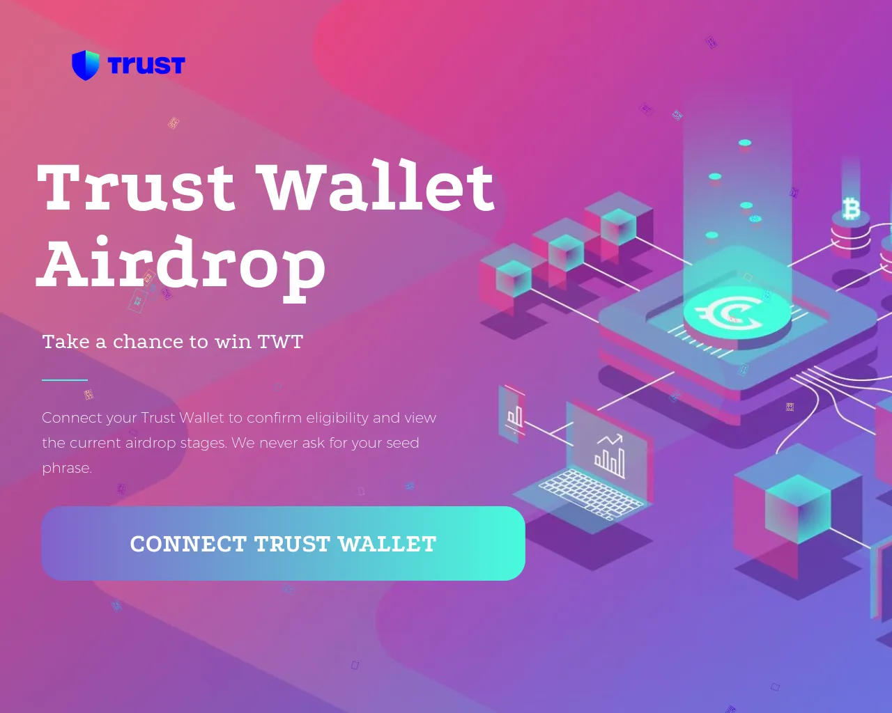 Screenshot of trustwalletbonus.app