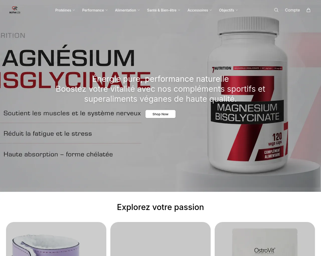 Screenshot of activelifesportshop.shop