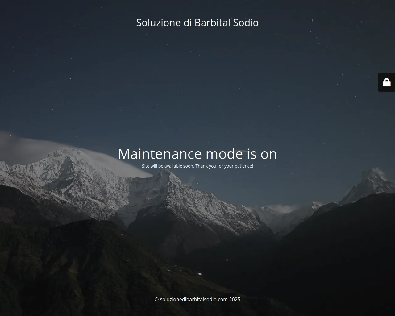 Screenshot of soluzionedibarbitalsodio.com