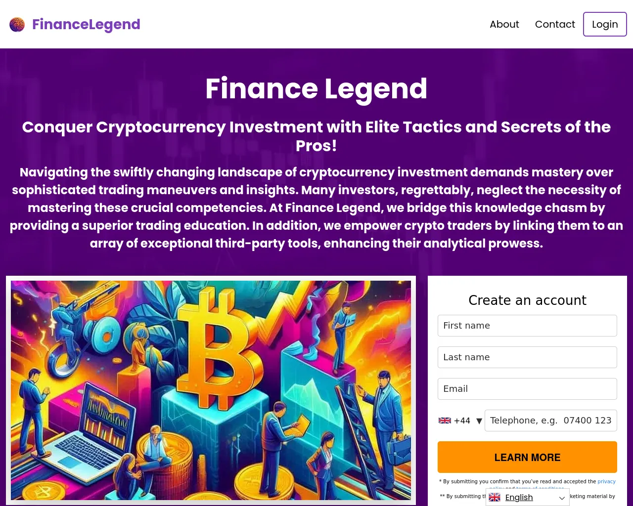 Screenshot of financephantom.site