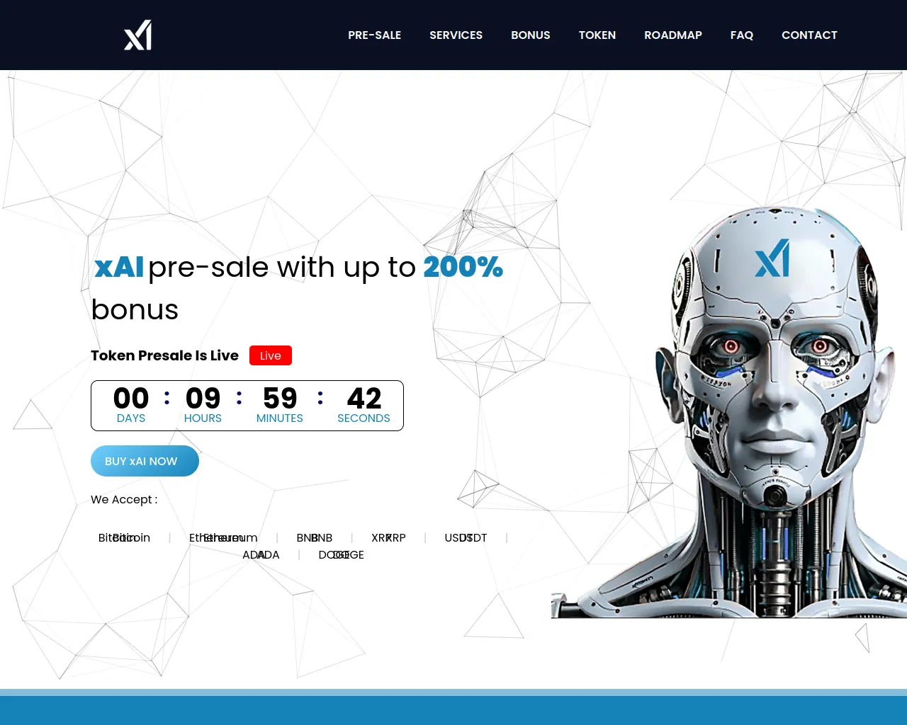 Screenshot of xai122.com