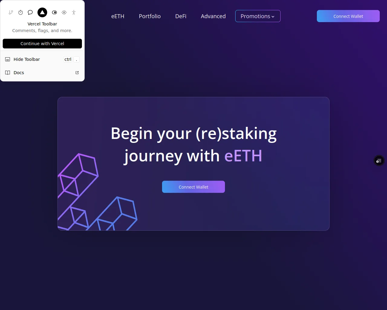 Screenshot of fi-dapp-b1r6bzwwh-etherfi.vercel.app