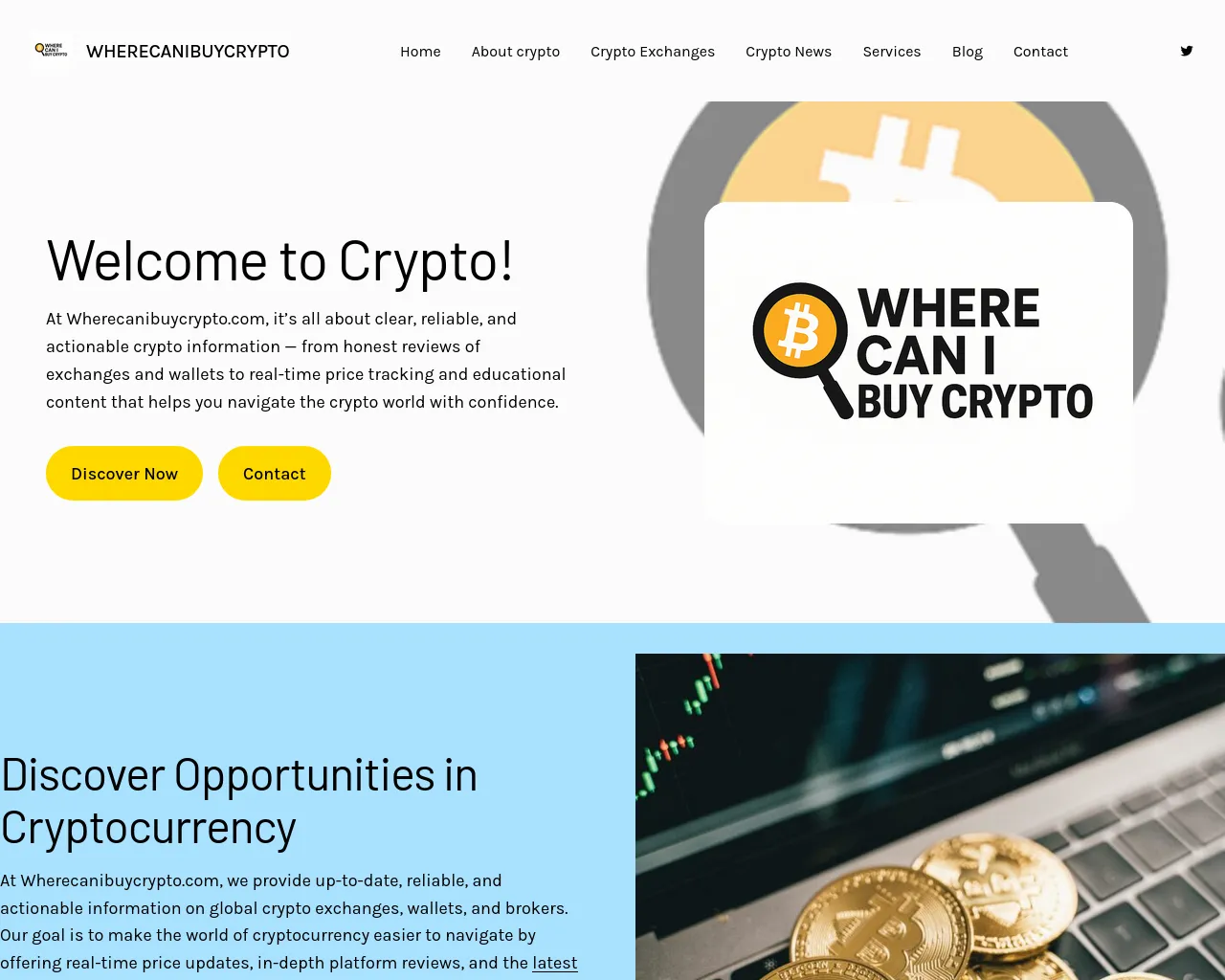 Screenshot of wherecanibuycrypto.com
