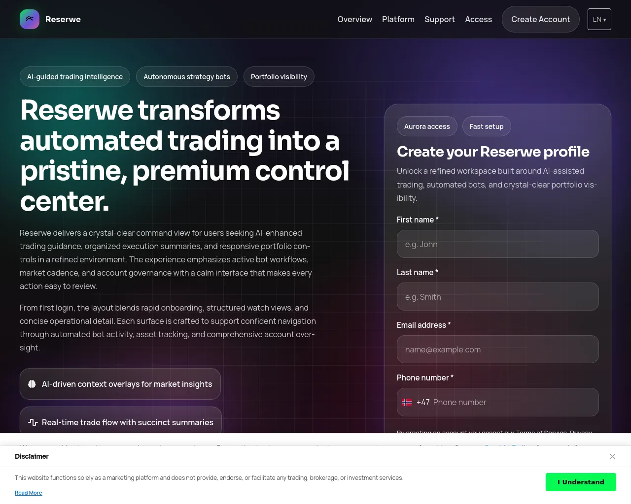 Screenshot of reserwesoftware.shop
