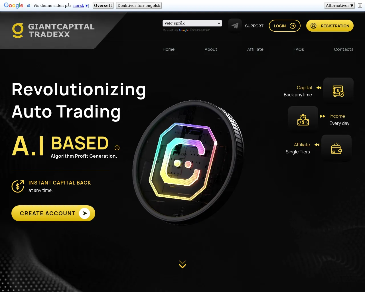 Screenshot of giantcapitaltradexx.com