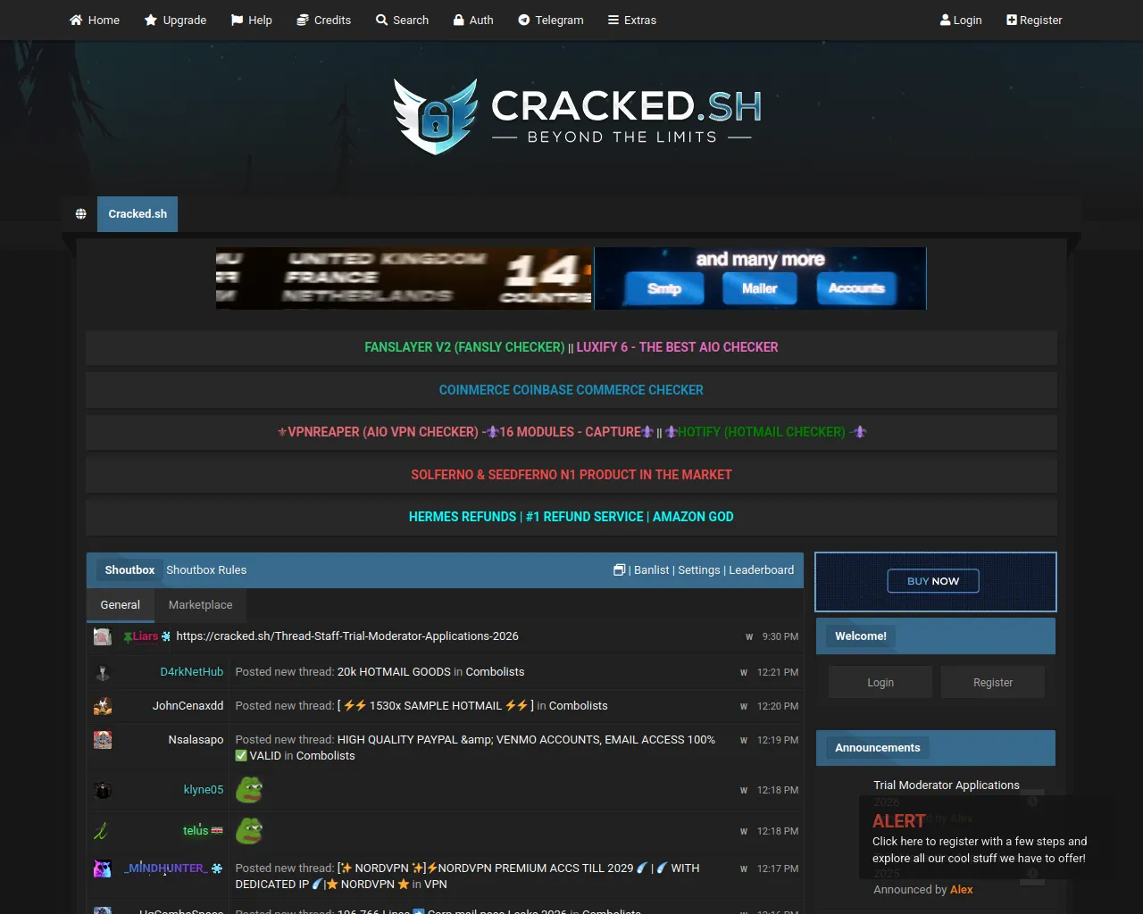 Screenshot of exuberant.cracked.sh