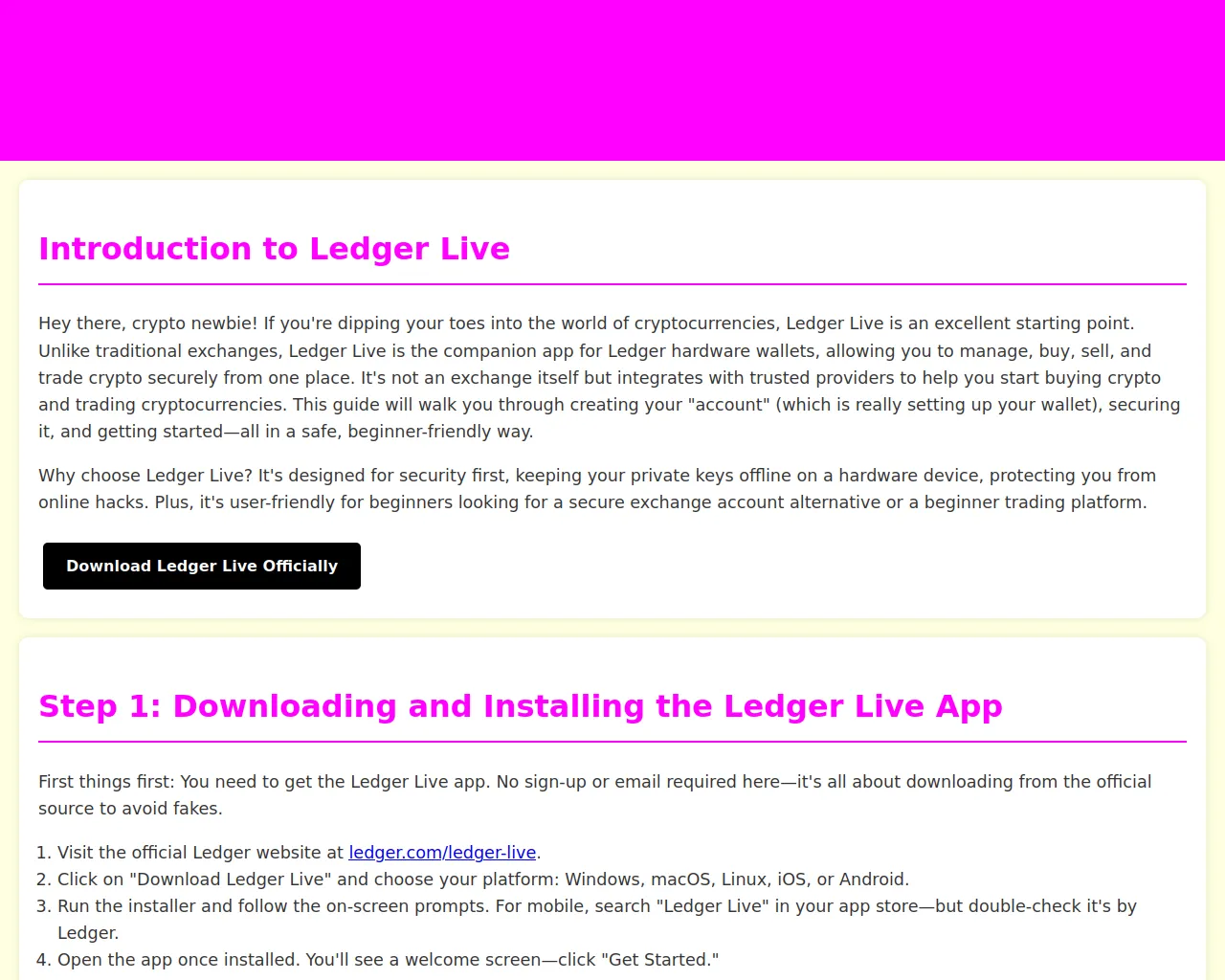 Screenshot of faq--ledger-live-us.pages.dev