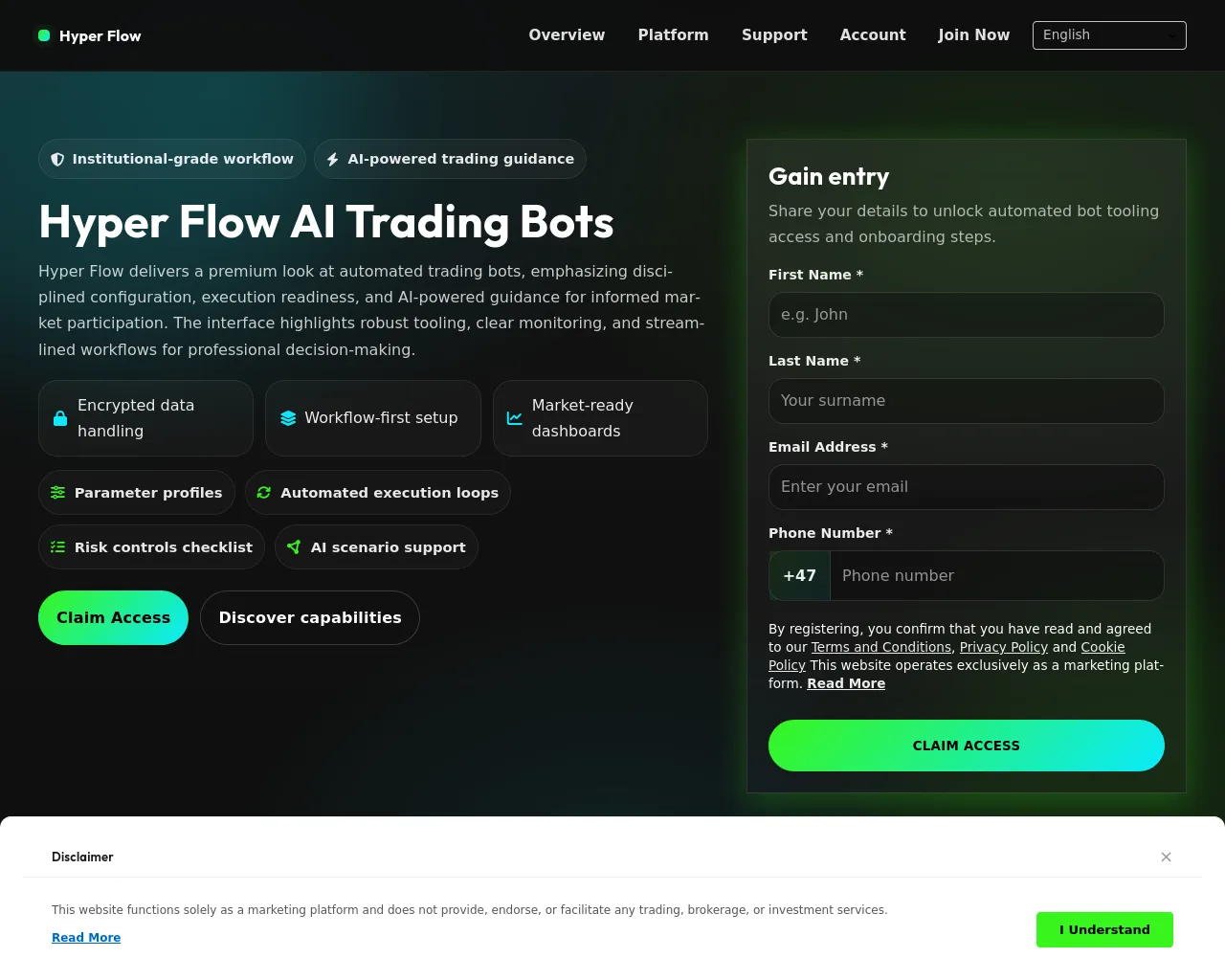 Screenshot of hyper-flow.pro