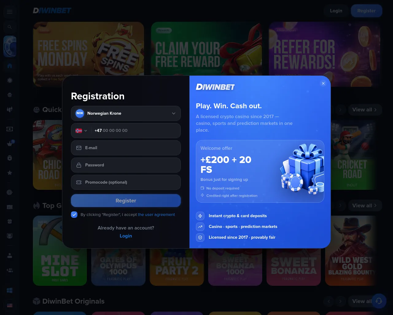 Screenshot of diwinuk.top