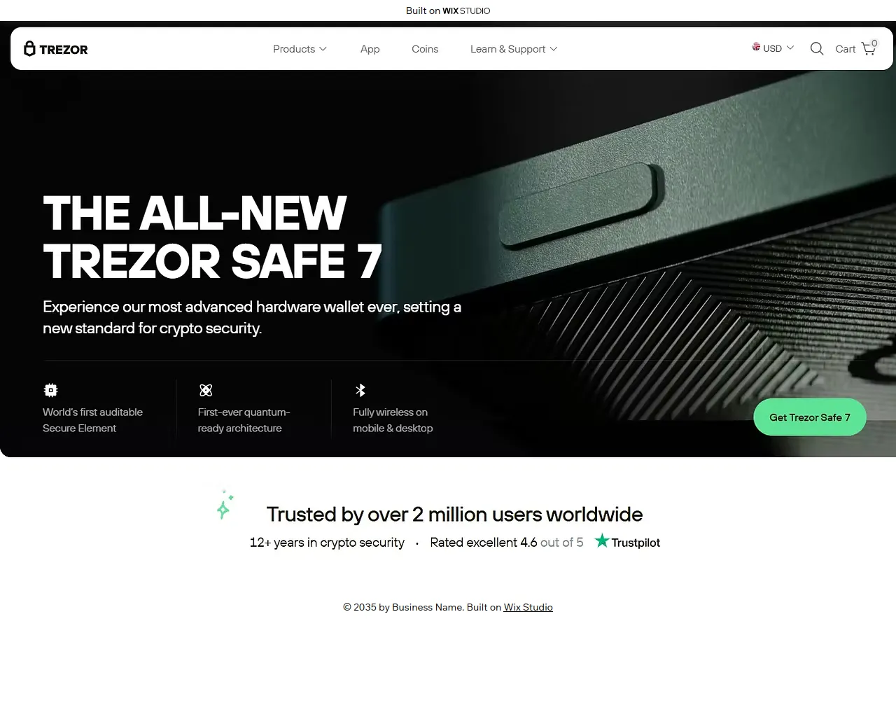 Screenshot of platform-startio.wixstudio.com