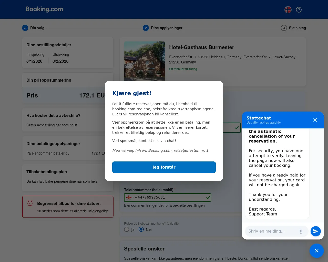Screenshot of booklngstay-prearrlvalupdat.com