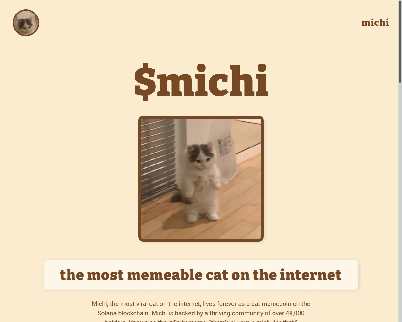 Screenshot of michimigration.xyz