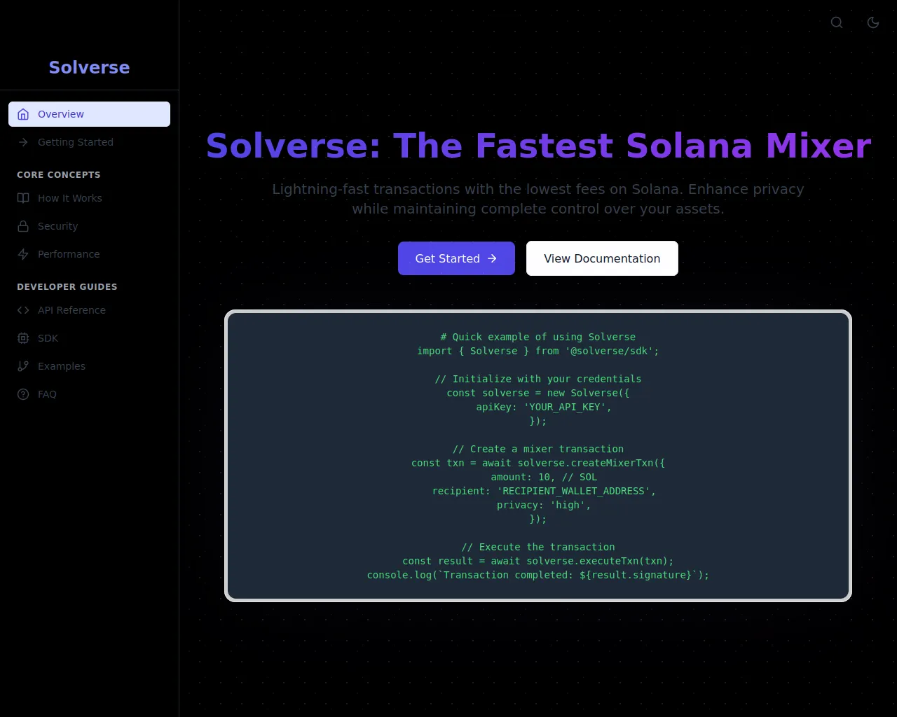 Screenshot of solversebook.com