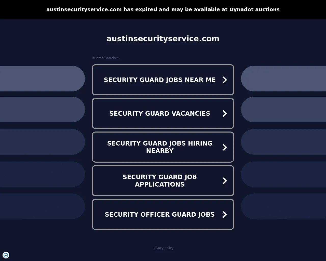 Screenshot of klelnanzeigen-deutch.austinsecurityservice.com