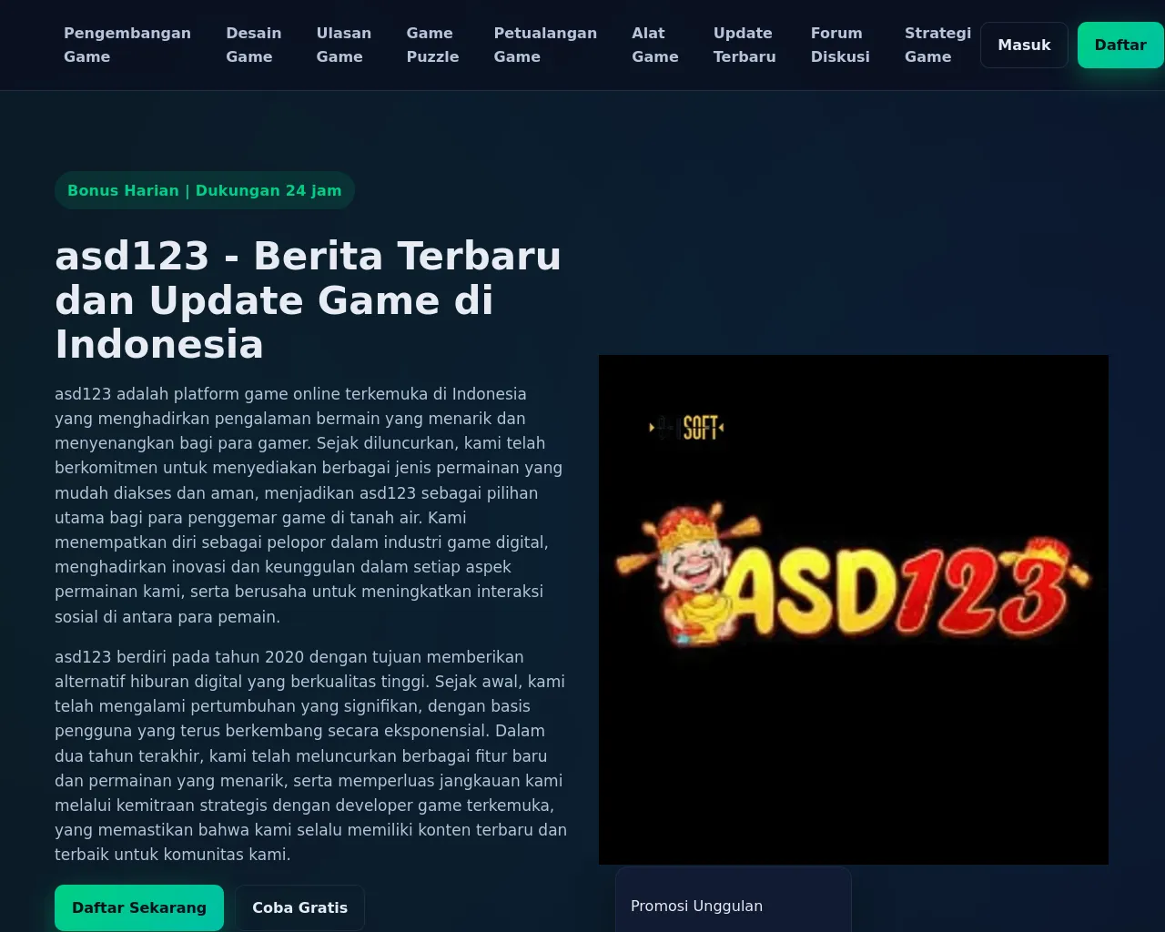 Screenshot of asd123o.com