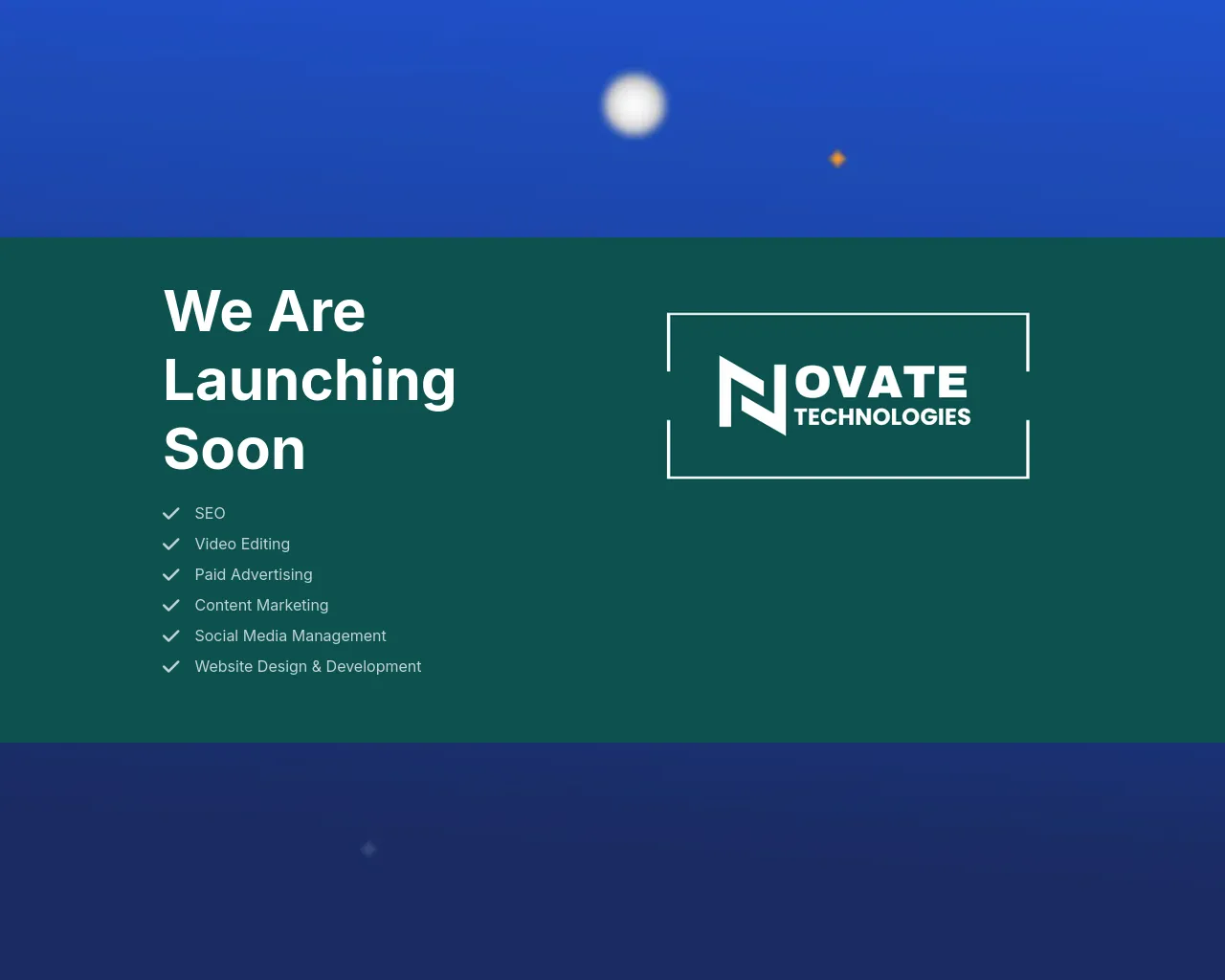 Screenshot of novatetechnologies.com
