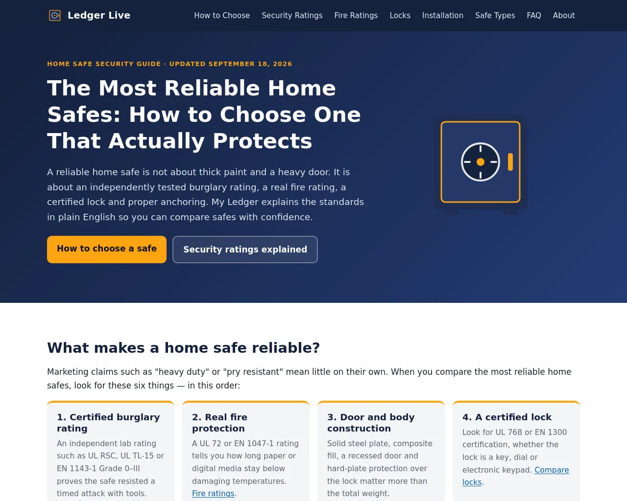 Screenshot of ledger-secured.org