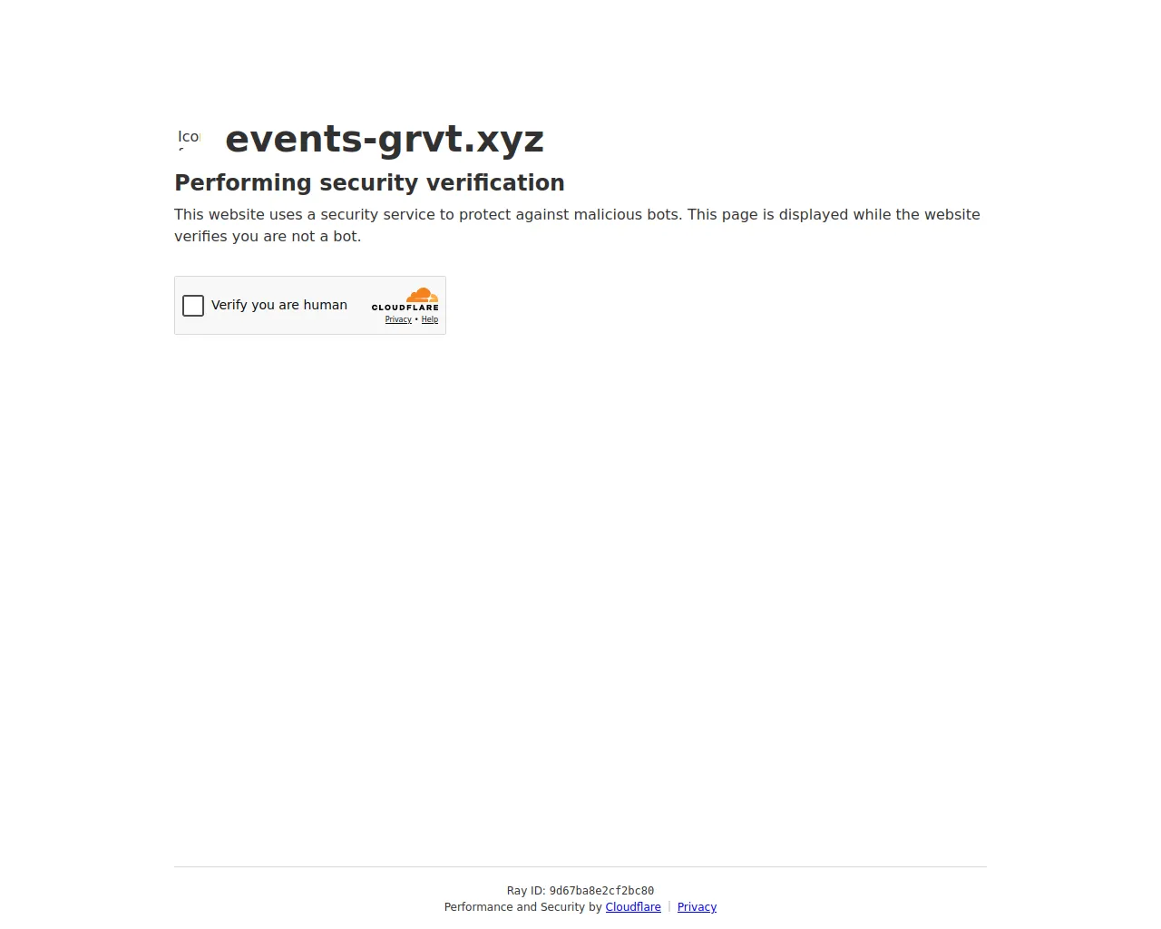 Screenshot of events-grvt.xyz