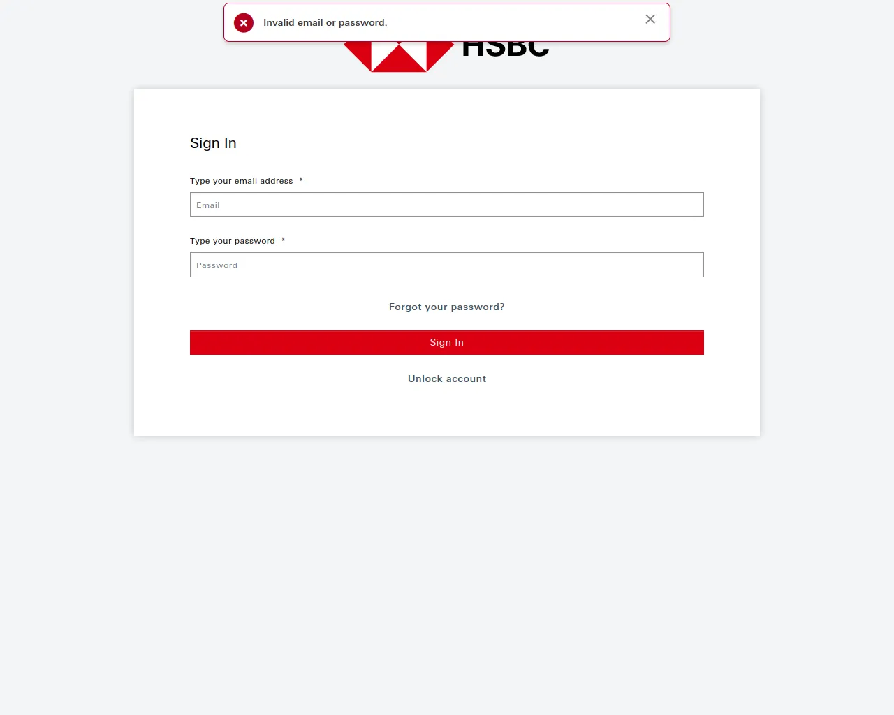 Screenshot of hsbc6.cashanalytics.com