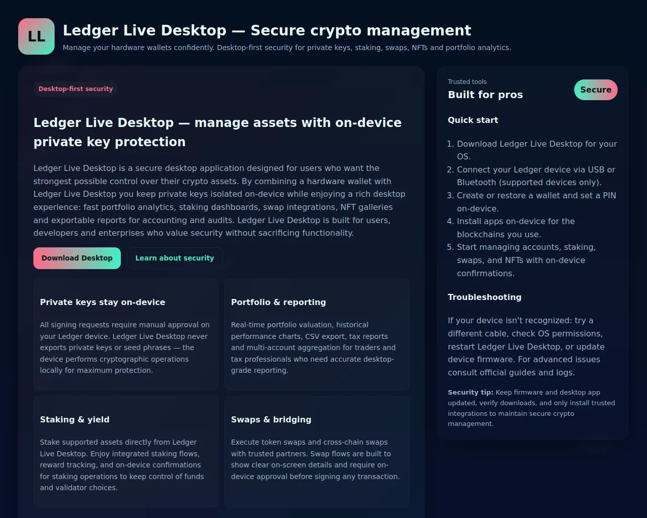 Screenshot of live-en-desktp.pages.dev