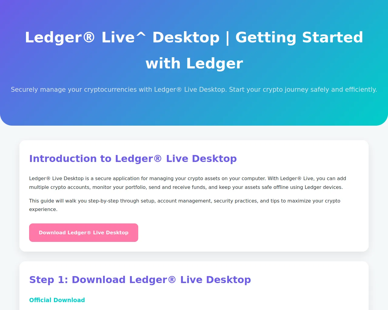 Screenshot of home-desktop-ledgeer.pages.dev
