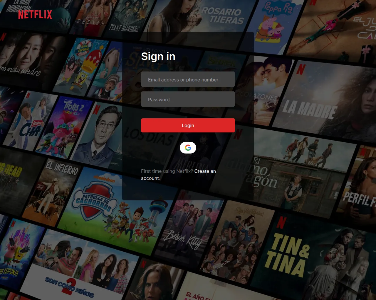 Screenshot of netflix-clone-tau-opal.vercel.app
