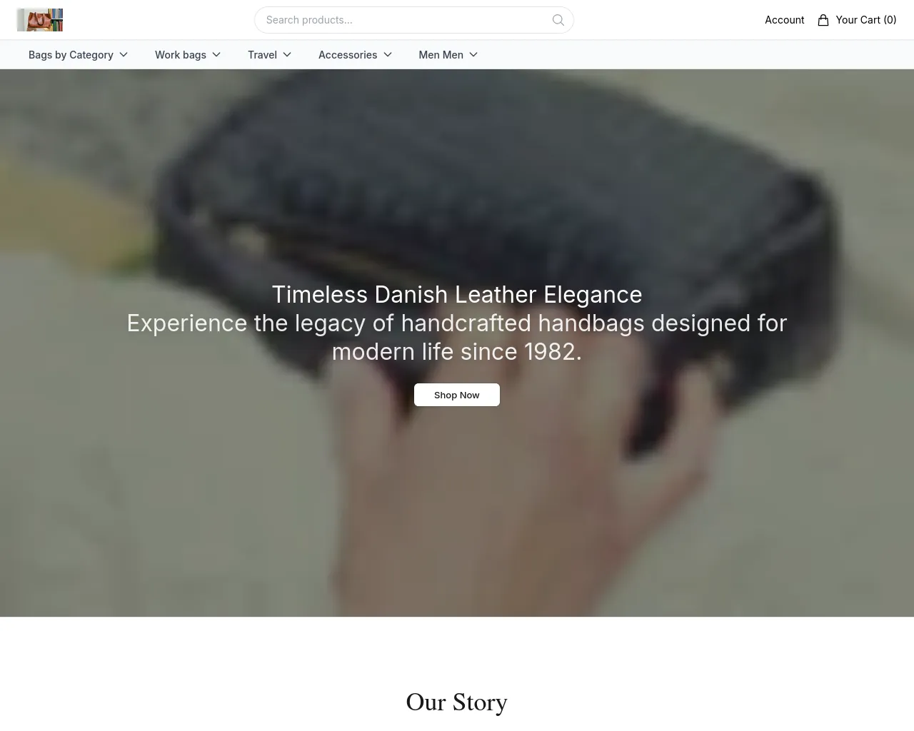 Screenshot of adaxshopwear.shop