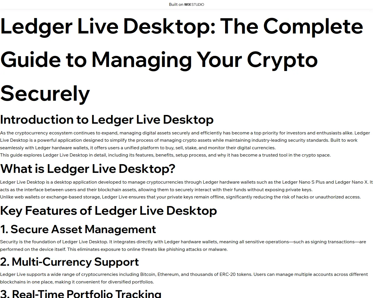 Screenshot of enlive-desktop.wixstudio.com