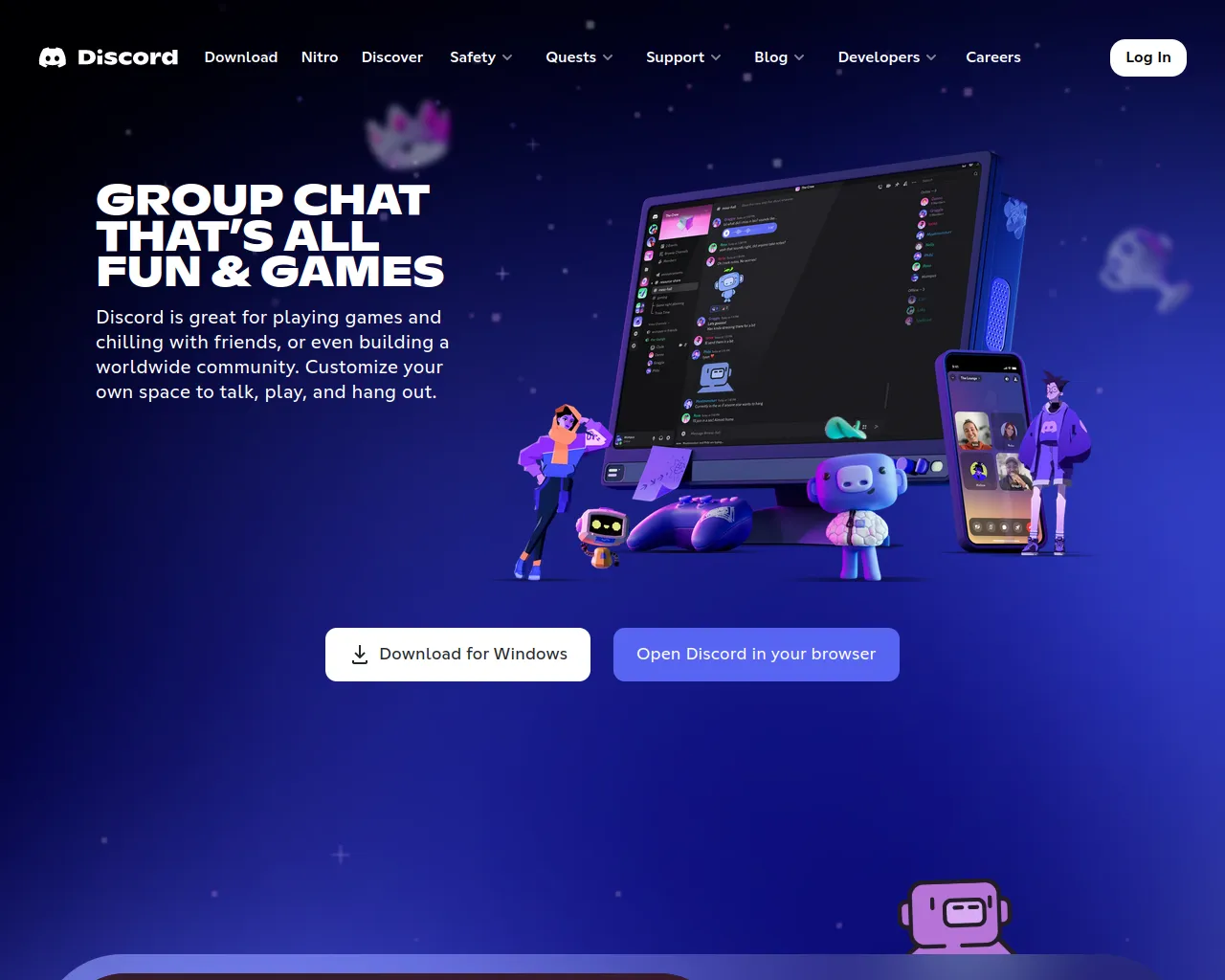 Screenshot of guildscan.net