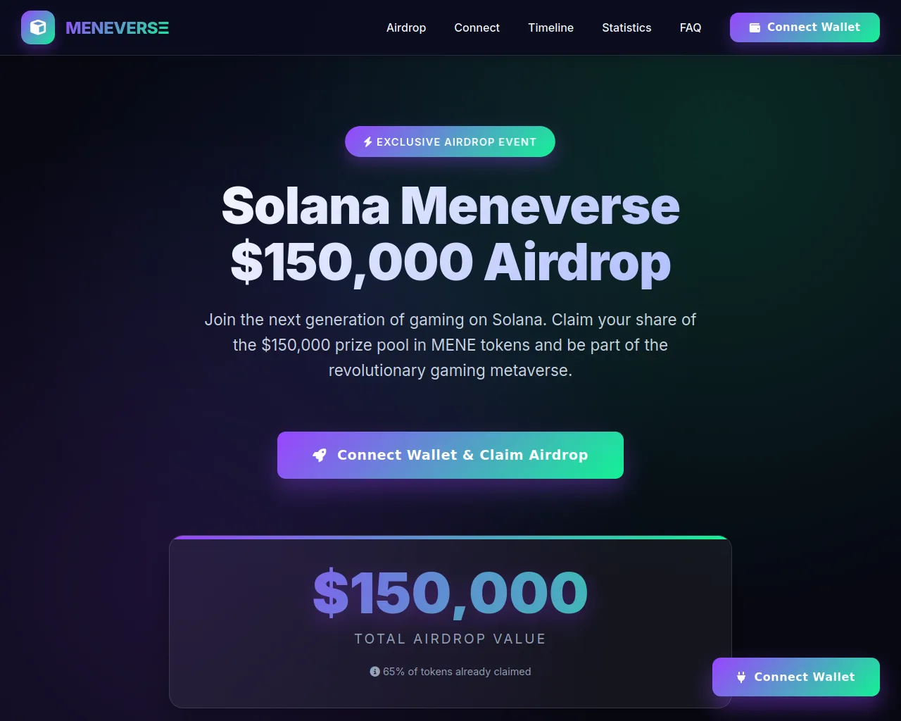 Screenshot of solana-rewards.dgsconsulting.ca