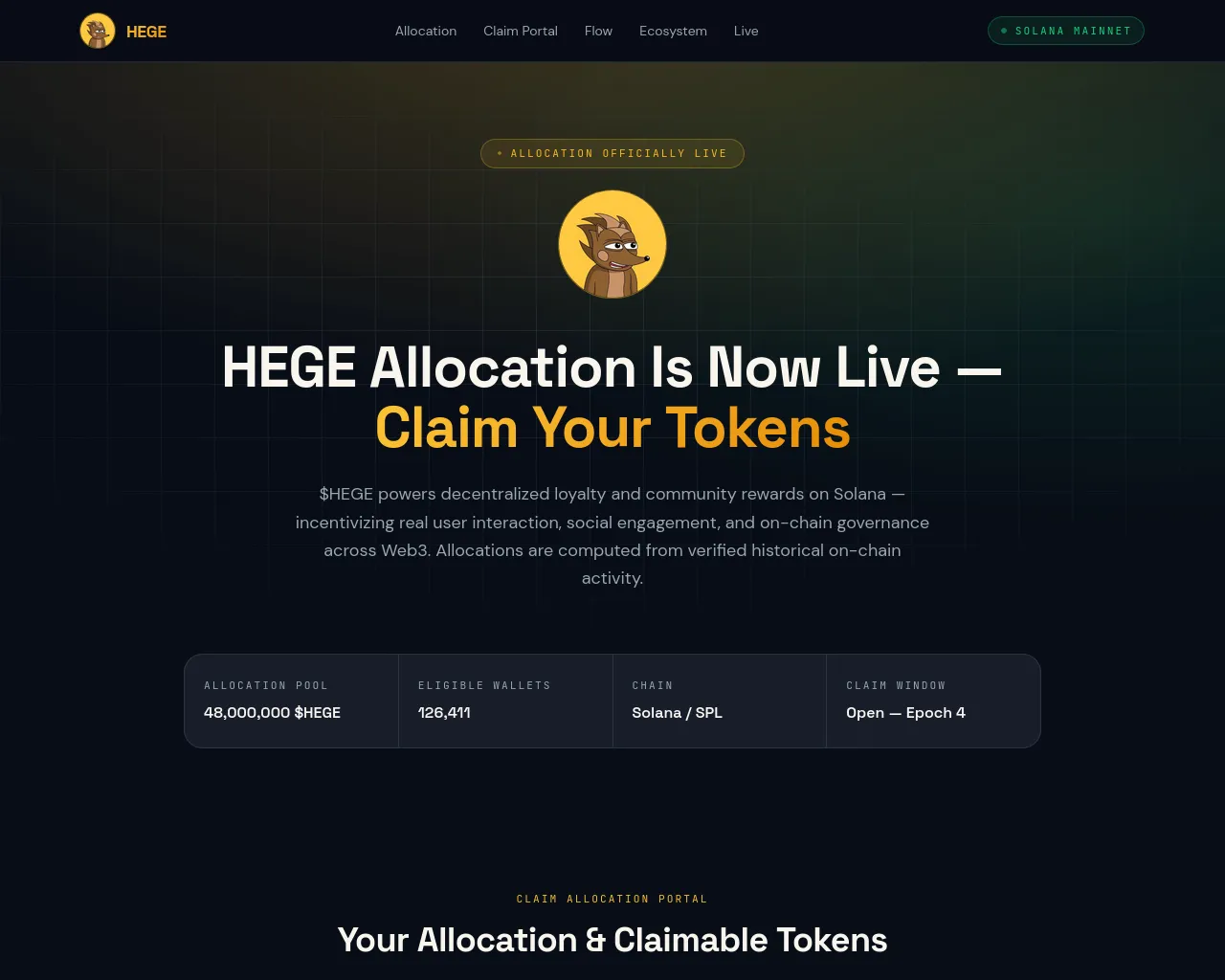 Screenshot of hegelive.info